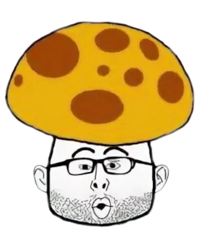 🍄 Стикер «Sneedington the first, house of chucks» для Telegram
