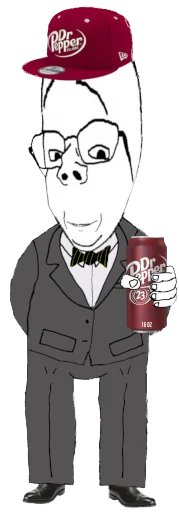 🥤 Стикер «Sneedington the first, house of chucks» для Telegram