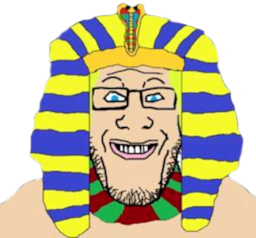 🇪🇬 Стикер «Sneedington the first, house of chucks» для Telegram