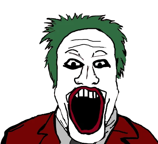 🤡 Стикер «Sneedington the first, house of chucks» для Telegram