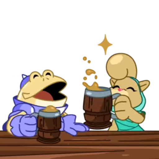 🍻 Стикер «House Party» для Telegram