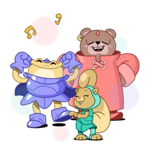 🕺 Стикер «House Party» для Telegram