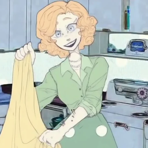 😀 Стикер «Housewife radio» для Telegram