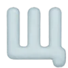 😋 Эмодзи «Буквы в пастельных тонах» для Telegram