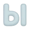 🥸 Эмодзи «Буквы в пастельных тонах» для Telegram