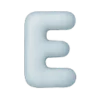 🤭 Эмодзи «Буквы в пастельных тонах» для Telegram
