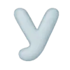🥳 Эмодзи «Буквы в пастельных тонах» для Telegram