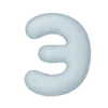 🙂 Эмодзи «Буквы в пастельных тонах» для Telegram