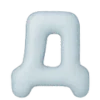 😍 Эмодзи «Буквы в пастельных тонах» для Telegram