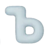 😶 Эмодзи «Буквы в пастельных тонах» для Telegram