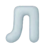 😉 Эмодзи «Буквы в пастельных тонах» для Telegram