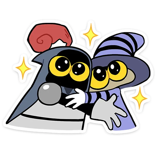 ⭐ Стикер «Говард и Скинни» для Telegram