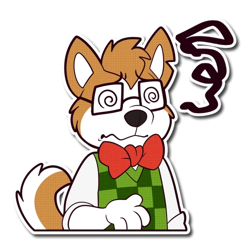 😖 Стикер «Howee» для Telegram