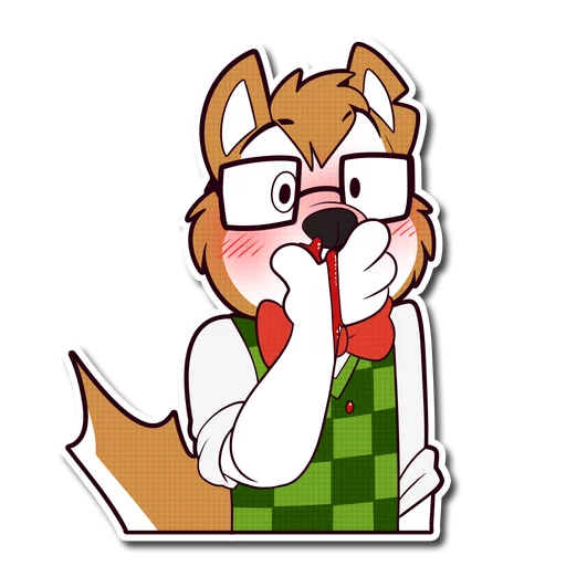 😳 Стикер «Howee» для Telegram