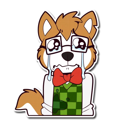 😭 Стикер «Howee» для Telegram