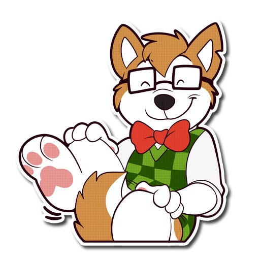 🐾 Стикер «Howee» для Telegram