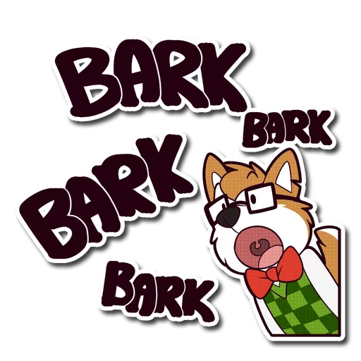 🐶 Стикер «Howee» для Telegram