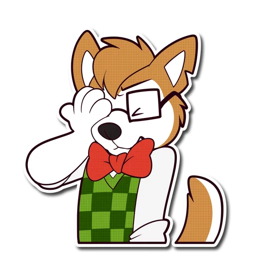 😣 Стикер «Howee» для Telegram