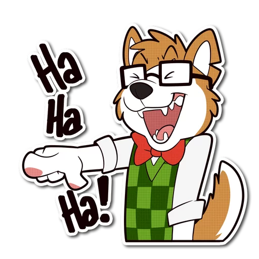 😂 Стикер «Howee» для Telegram
