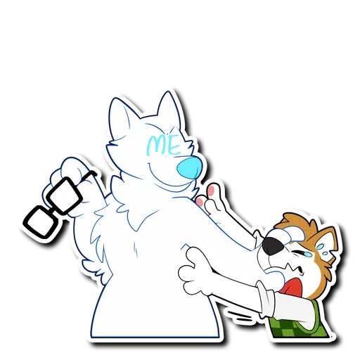 😫 Стикер «Howee» для Telegram
