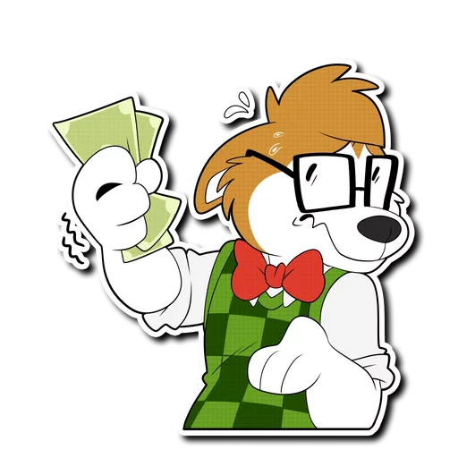 💸 Стикер «Howee» для Telegram