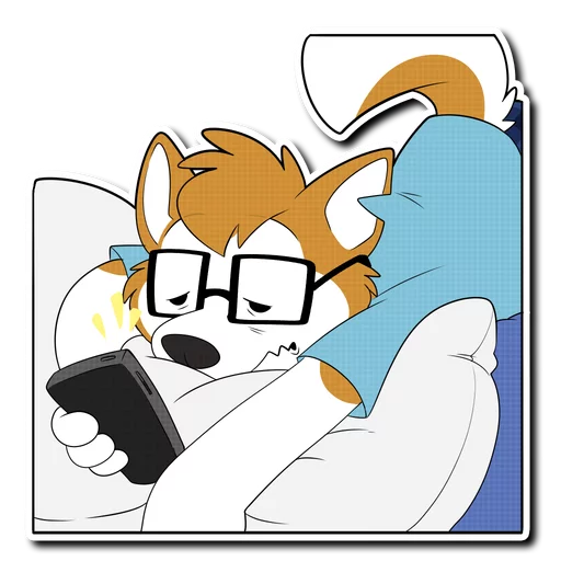 🌙 Стикер «Howee» для Telegram