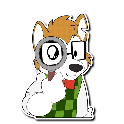 🕵️‍♀️ Стикер «Howee» для Telegram