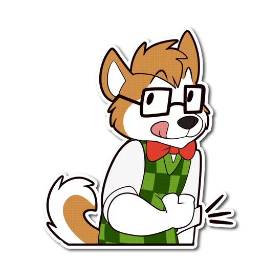 🍽 Стикер «Howee» для Telegram