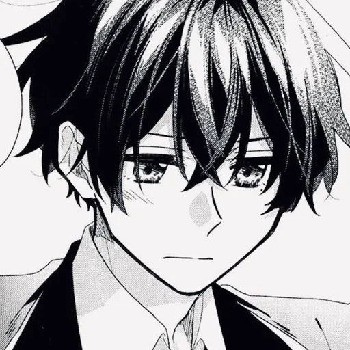 ☹️ Стикер «Sasaki and Miyano» для Telegram