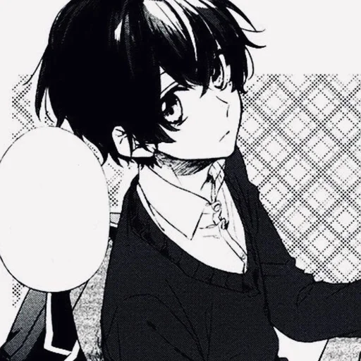 🫣 Стикер «Sasaki and Miyano» для Telegram