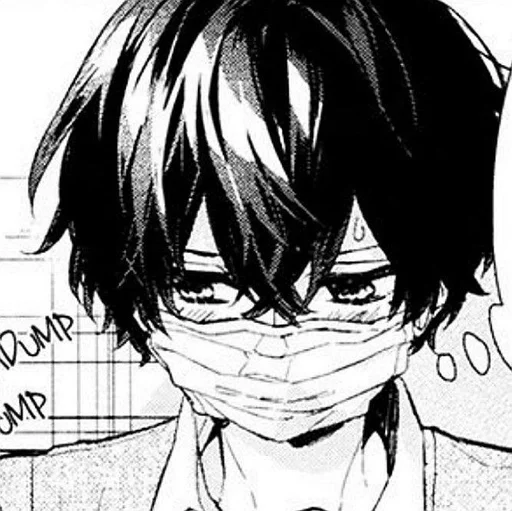 😓 Стикер «Sasaki and Miyano» для Telegram