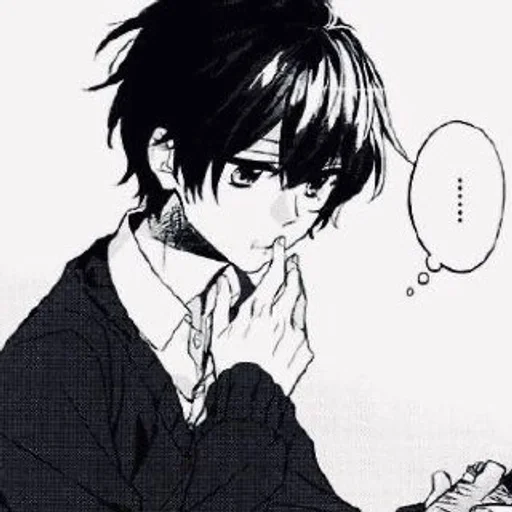 🤔 Стикер «Sasaki and Miyano» для Telegram