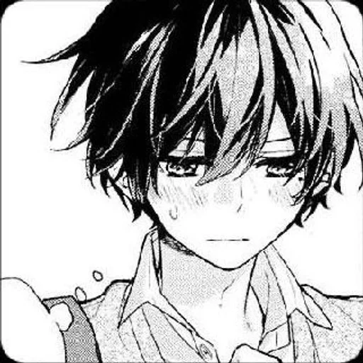 ☹️ Стикер «Sasaki and Miyano» для Telegram