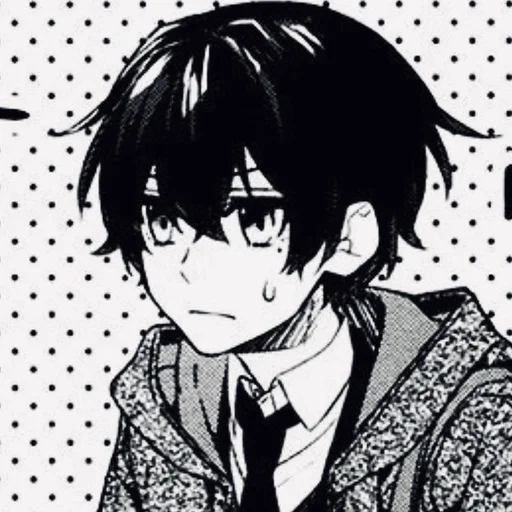 😓 Стикер «Sasaki and Miyano» для Telegram