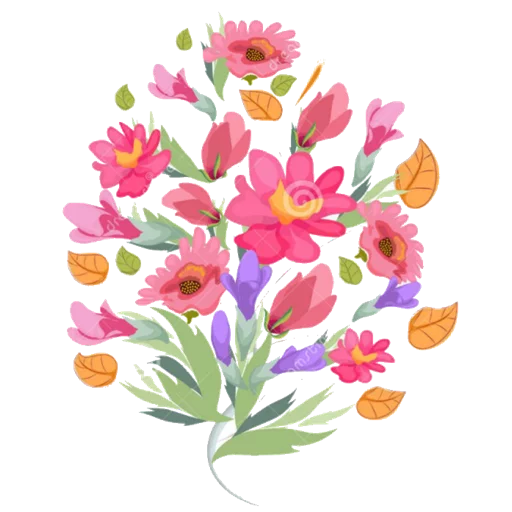 💐 Стикер «حال خوب با» для Telegram