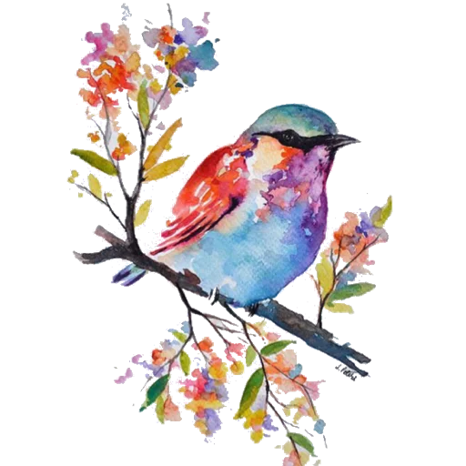 🐦 Стикер «حال خوب با» для Telegram