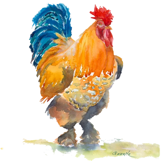 🐓 Стикер «حال خوب با» для Telegram