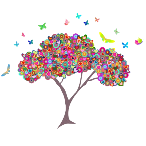 🌲 Стикер «حال خوب با» для Telegram