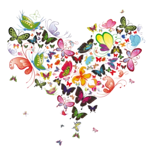 🦋 Стикер «حال خوب با» для Telegram