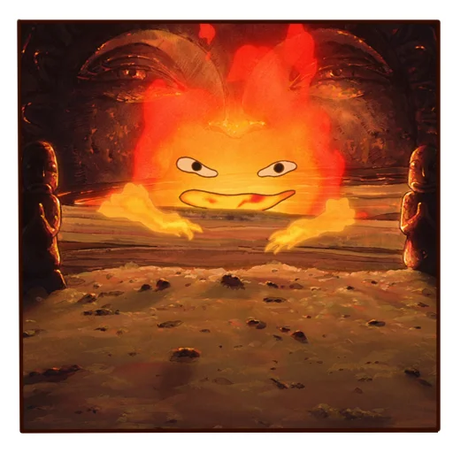 😈 Стикер «Howls moving castle» для Telegram