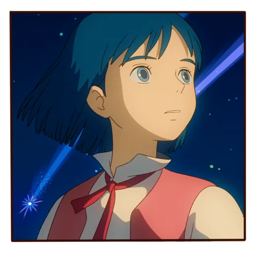 🌌 Стикер «Howls moving castle» для Telegram