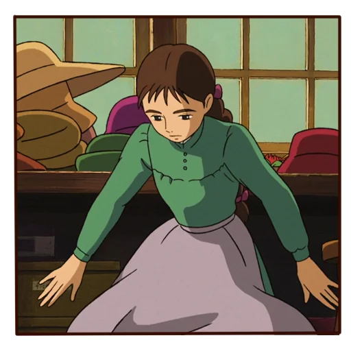 🏰 Стикер «Howls moving castle» для Telegram