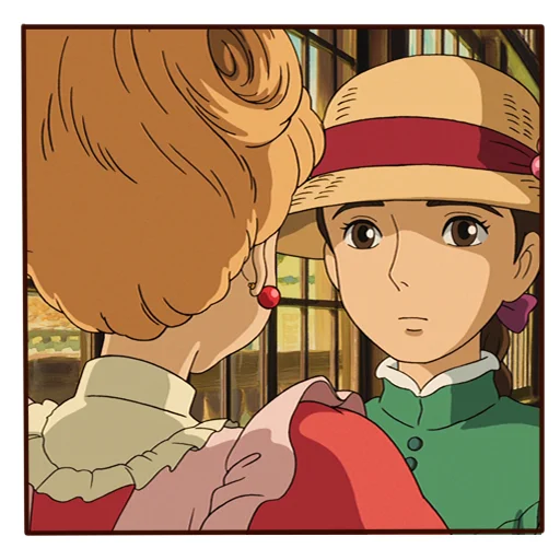 🙁 Стикер «Howls moving castle» для Telegram