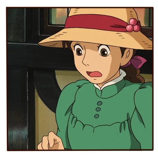 😧 Стикер «Howls moving castle» для Telegram