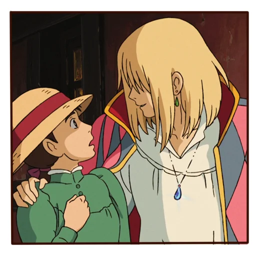 🤝 Стикер «Howls moving castle» для Telegram