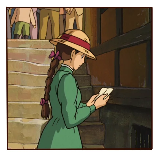 📃 Стикер «Howls moving castle» для Telegram