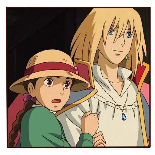 😧 Стикер «Howls moving castle» для Telegram
