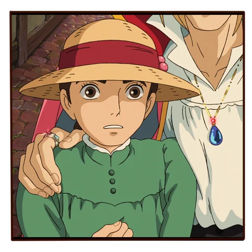 😯 Стикер «Howls moving castle» для Telegram