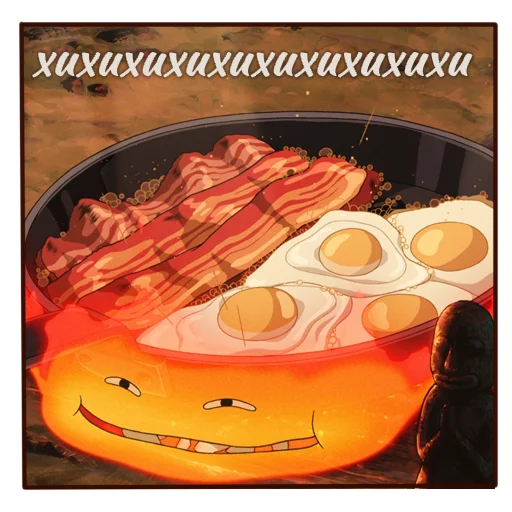 😂 Стикер «Howls moving castle» для Telegram