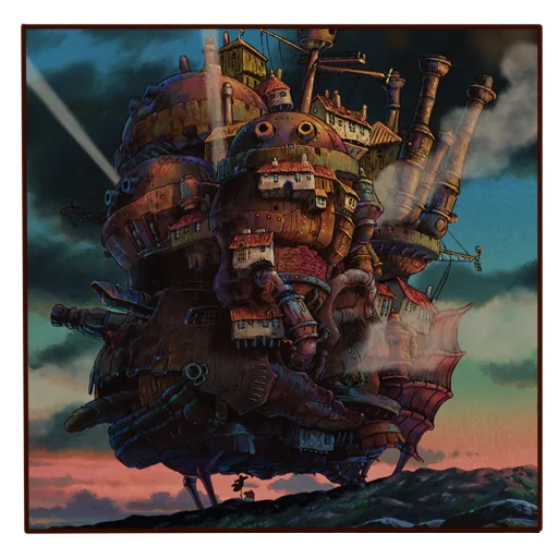 🏰 Стикер «Howls moving castle» для Telegram